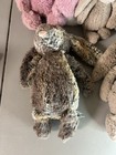 Jellycat Lot Of 6 Bashful Bunnys- Large White- Medium Woodland  Pink  Gray