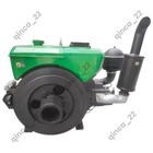 36 40 45hp Electric Starting Powerful Single Cylinder Four Stroke Diesel Engine 