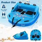 2 Person Inflatable Towable Tubes For Boating Water Tubes For Boats To Pull