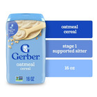 Lot Of 3   Gerber Oatmeal Cereal 16oz     Infant Baby Cereal   Exp  30 Sep 2026