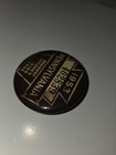 1953 Pennsylvania Resident Fishing License Pin Button   pa Fish Commission Game 