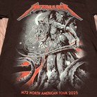 Metallica Tampa Bay Fl Official Pop Up Shop Shirt M72 North American Tour 2025