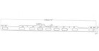 International 9200i   9400i 1997 Up Stainless 18 Ga  Air Dam For Bumper 9 Ovals 