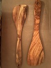 Olive Wood Kitchen Utensils  Spoons spatulas 11 5 In  Assorted Set Of 5 Pieces 