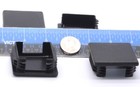 2 Inch Square Tubing Plug Inserts  Tube End Caps  Square Tubing End Caps Hdpe