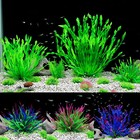 Fish Tank Aquarium Plastic Artificial Water Plant Grass Ornament Decoration