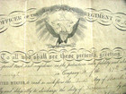 Civil War 49th Illinois Commission Sergeant  Jefferson County