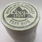 Coors Light Beer Coaster Lot Of 100 In Pack Brand New Sealed