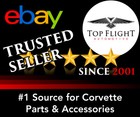 Corvette C4 Coupe Body Weatherstrip Kit 7pc 1990-1996