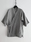        Muji Linen Jinbei Kimono 2pc Set   Mens Japanese Shirt Pants Anime Rave Punk