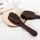  Premium Horsehair Bristles Hat  Shoe   Clothing Brush W wooden Handle   