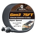 Starlink Cable 75ft - Starlink Cbale Gen 3 Up To 2000mbps Starlink Cable 75ft