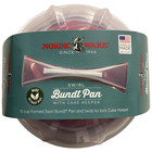 Nordic Ware 2-piece Swirl Bundt Pan And Bundt Keeper  Red