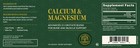 Calcium   Magnesium 2 1 Orotate Complex Blend Supplement - 120 Capsules