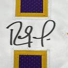 Framed Autographed signed Randy Moss 33x42 Minnesota Purple Jersey Jsa Coa
