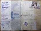 Passport Issued To Russian Family By The Russian Mission In Sofia  Bulgaria 1924