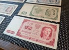 Set Of 6 Poland Banknotes 2  10 20 50 100 500 Zlotych From 1948 Xf-unc