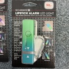 2 Securebrite Lipstick Alarm W led Light   Loud Alarm New nip Free Shipping