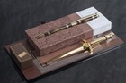 S t  Dupont D-line Murder On The Orient Express Ballpoint Pen Set Limited To 888