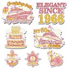 Cruise Door Decorations Magnetic - 7 Pcs Cruise Door Magnet 1966 60th Birthday