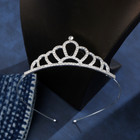 Rhinestone Crystal Tiara Hair Band Kid Girl Bridal Princess Prom Crown Headband