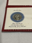 Jimmy Carter   Mondale Inauguration Day Stamp   Bronze Coin January 20  1977
