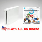 Nintendo Wii Console Bundle Hdmi Wii Sports Mario Kart 1-4 Controllers Tested