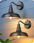 Edishine 2pk Dusk To Dawn Barn Light Outdoor Wall Light Waterproof Farmhouse