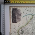 Vintage County Map Of Durham Circa 1840 From Pigot   Co s Atlas