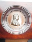 Antique 1840 Franklin Peale  Electrotype  Bronze  Coin  Plaque  U s  Mint Phila