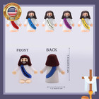 30pcs Little Jesus Figures  Mini Jesus Figurines In Bulk  Multicolor Tiny Jesus