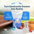 Sandpiper 50lb Premium Grade Multi-use Play Sand  Chemical Free Formula  10 Pack