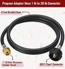 Propane Gas Tank Start Torch  Hose Adapter For Brazing Soldering Welding Tank