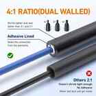 446 Pcs Heat Shrink Tubing Kit-4 1 Ratio Adhesive Lined Marine Grade Shrink