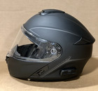  xl  Sena Outrush R Modular Flip-up Motorcycle Helmet Matte Black Bluetooth         