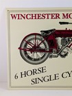 Winchester Motorcycles 6 Horse Single Cylinder 15 5  Tin Sign Aaa Sign Co 