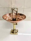Nautical Marine Ship Solid Mount Passageway Brass Bulkhead Light With Shade