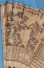 1900 Cent  Japanese English Dictionary Folding Hand Fan Rare