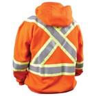 Revco Black Stallion Fr Hooded Sweatshirt Orange Reflective Safety Stripes