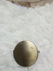 Vintage Gold Jeweled-flowers Compact Two Mirrors 3    Wide