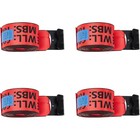 New    18000 Lbs Truck Straps Winch Straps 4 x30  W  Flat Hook For Towing 4 Pack 