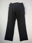 Eskimo Scout Ice Fishing Pants Softshell Fleece Lined Black Men s Medium