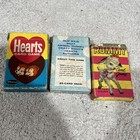 Vintage Whitman Card Game Lot Hearts Snap Rummy 1950s 1960s Childrens Decks