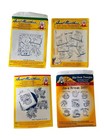 Aunt Martha   s Lot Of 17 Uncut Hot Iron Embroidery Transfer Patterns Some Sealed