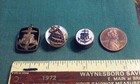Lot 3 Antique Ancient Order Of United Workmen Aouw Fraternal Lapel Pins   Fob