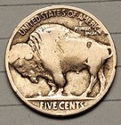 1918 5c Indian Head Buffalo Nickel Early Us Type Coin Cleaned