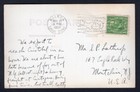 Canal Zone 1937 Balboa Slogan On Real Photo Postcard To Usa