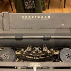 Antique Underwood Manual Typewriter