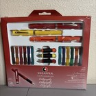 Sheaffer Calligraphy Maxi Gift Pack Set 73404- 3 Pens  3 Nibs  20 Cartridges Nos