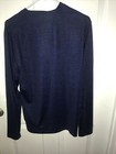 Adidas Blue Tech Fit Climalite Long Sleeve Mens Medium